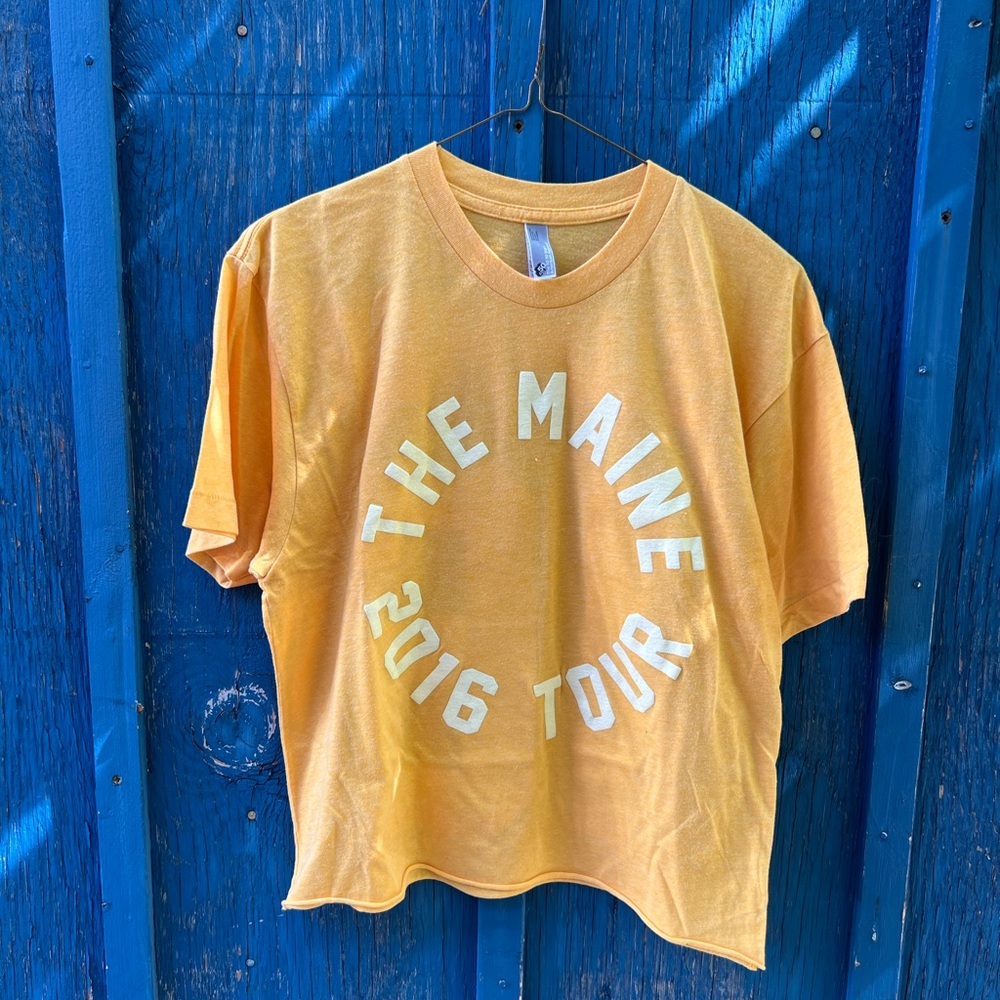 Cropped The Maine band 2016 Warped Tour merch